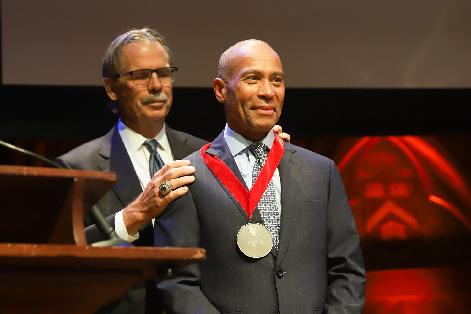Deval L. Patrick '78 is the former governor of Massachusetts and a current professor of the practice of public leadership at the HKS.