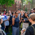 Protesters for Harvard Ethnic Studies Department Disrupt President Gay’s Ice Cream Social